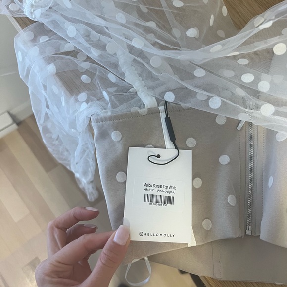 Malibu Sunset Top White from HelloMolly - Picture 4 of 4